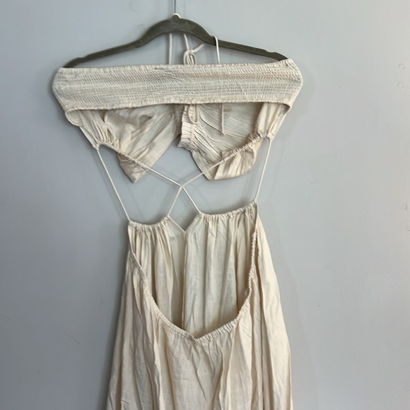 ASOS Cream Cutout Flowy Dress​​ - Picture 4 of 5